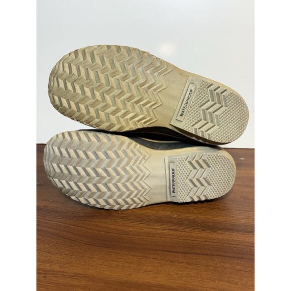 Sorel Insulated Winter Boots Womens Size 10 Black Pink Trim Waterproof - Picture 6 of 8